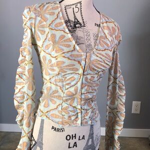 Free People Through The Meadow Top